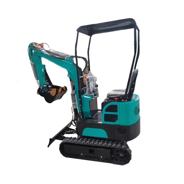small mechanical digger